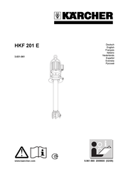 Kärcher HKF 201 E Manual De Instrucciones De Funcionamiento