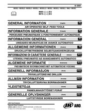 Ingersoll Rand ARO 8660 EU Serie Informacion General