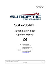 Sunoptic Technologies SSL-2054BE Manual De Usuario