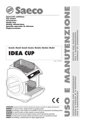 Saeco IDEA CUP SCT004 Manuel De Uso Y Mantenimiento