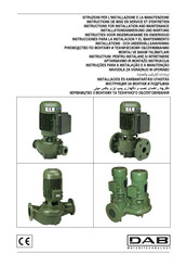 DAB PUMPS CM 50/510 Instrucciones Para La Instalación Y El Mantenimiento