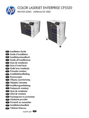 HP LASERJET ENTERPRISE  CP5520 Serie Guia De Instalacion