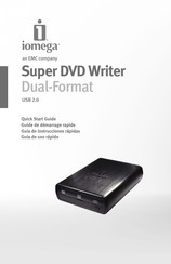 Iomega Super DVD Writer Dual-Format Guía De Uso Rápido