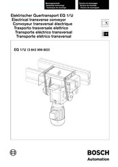 Bosch EQ 1/U Técnica De Montaje