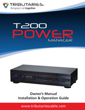 Tributaries T200 Power Manager Manual De Instrucciones