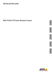 Axis P5544 Guia De Instalacion