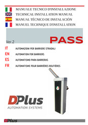 DPLUS PASS Manual Técnico De Instalación