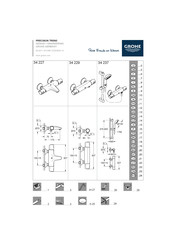 Grohe 34 227 Manual De Instrucciones