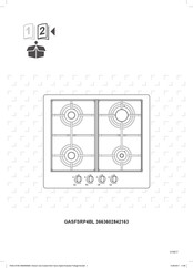 SPARES ZONE GASFSRP4BL Manual De Instrucciones