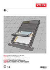 Velux SSL Instrucciones De Instalación