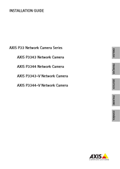 Axis P33 Serie Guia De Instalacion