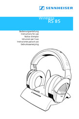 Sennheiser RS 85 Instruciones Para El Uso