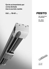 Festo EGC-TB-KF Serie Instrucciones De Utilizacion