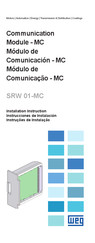 WEG SRW 01-MC Instrucciones De Instalación