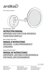 Artika WL-MIR-C1 Manual De Instrucciones