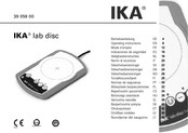 IKA lab disc Indicaciones De Seguridad