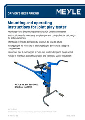 MEYLE MAX0113 Instrucciones De Montaje