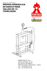 ABRATOOLS FORTEX MACHINERY FTX12001 Manual Del Propietário