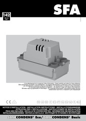 SFA SANICONDENS Basic Instrucciones De Instalación