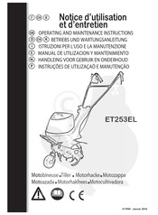 Forges des Margerides ET253EL Manual De Utilización Y Mantenimiento