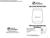 Guardian Technologies SPA260 Instrucciones De Uso Y Cuidado