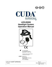 Cuda surgical LED-8500II Operación Manual