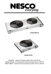 Nesco SB-01 Manual De Funcionamiento