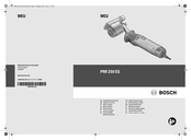 Bosch PRR 250 ES Manual Original