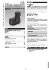 Honeywell Krom Schroder BCM 500 Instrucciones De Utilizacion