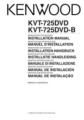 Kenwood KVT-725DVD-B Manual De Instalación