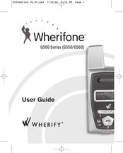 Wherify Wireless Wherifone G550 Manual Del Usuario