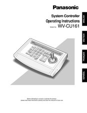 Panasonic WV-CU161 Instrucciones De Uso