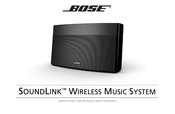Bose SoundLink Guía De Usuario