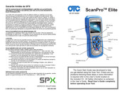 SPX OTC ScanPro Elite Manual Del Usuario