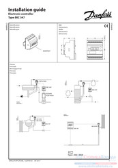 Danfoss EKC 347 Guia De Instalacion