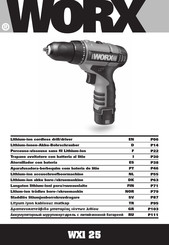 Worx WX125 Traducción De Las Instrucciones Originales