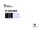 Texas Instruments TI.5032SV Manual Del Usario