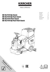 Kärcher BD 50/70 R Bp Pack Classic Manual Del Usario