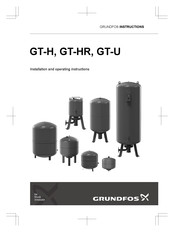 Grundfos GT-HR Instrucciones De Instalación Y Funcionamiento