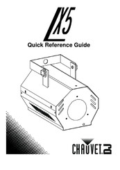 Chauvet DJ LX5 Guía De Referencia Rápida