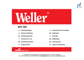 Cooper Hand Tools Weller WFE20D Instrucciones Para El Manejo