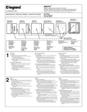 Legrand adorne Instrucciones De Instalación