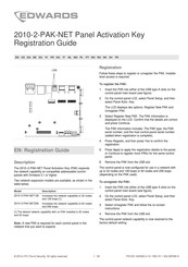 Edwards 2010-2-PAK-NET Manual De Instrucciones