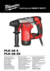 Milwaukee PLH 28 XE Manual Original