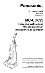 Panasonic MC-UG693 Instrucciones De Operación