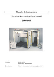 deconta Quick-Dush 2000 Manuales De Funcionamiento