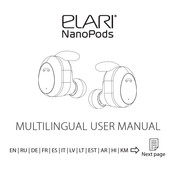 Elari NanoPods Manual De Instrucciones