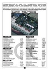 CAME ZVL370.01 Manual De Instrucciones