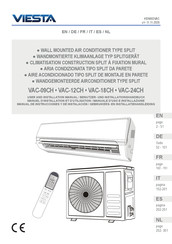 Viesta VAC-12CH Manual De Instrucciones Y De Instalación