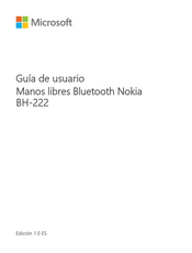 Nokia BH-222 Guía De Usuario